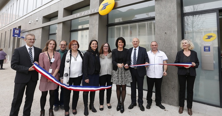 Inauguration de la Poste Martin Luther King